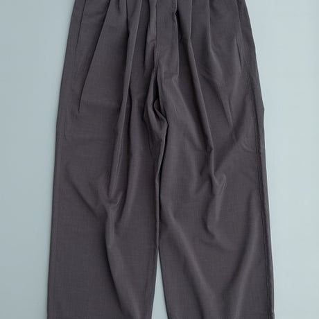 LAMOND(ラモンド)　　  TWILL TWIST PANTS　　　Charcoal