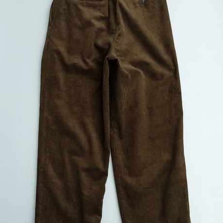 LAMOND(ラモンド)　  CORDUROY STANDARD WIDE PANTS