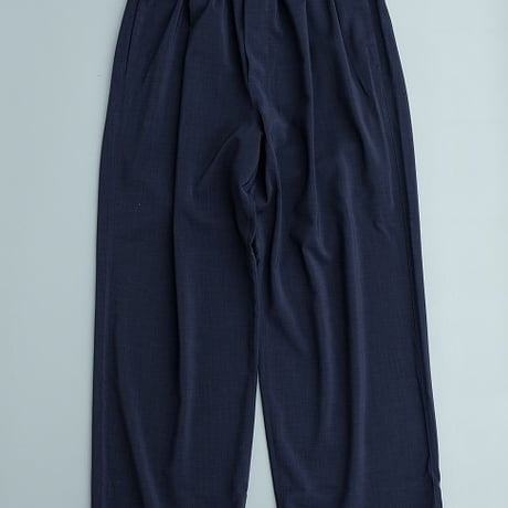 LAMOND(ラモンド)　　  TWILL TWIST PANTS　　　Navy