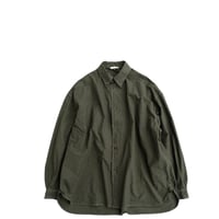 kontor(コントール)　　　  Garment-dyed   B.D   shirt　　　Green