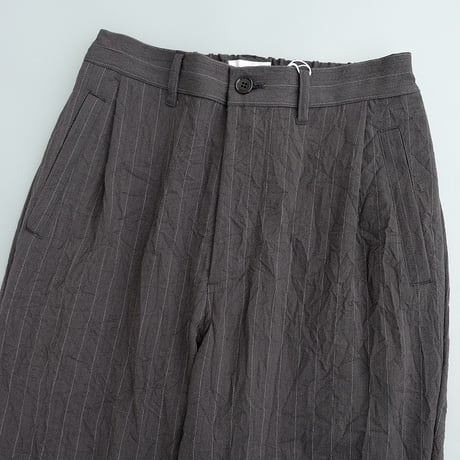 STILL BY HAND(スティルバイハンド)　　　 Creasy pleated pants    PT09263