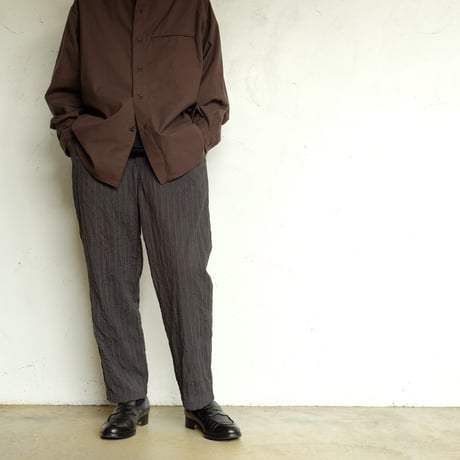 STILL BY HAND(スティルバイハンド)　　　 Creasy pleated pants    PT09263