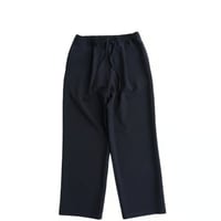 LAMOND(ラモンド)　　  New Semi Wide Shari Pants　　　　Navy Black