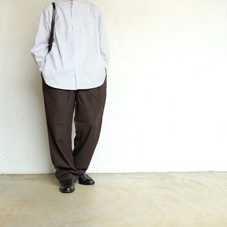 STILL BY HAND(スティルバイハンド)　　　 Cotton twill easy pants　　PT06263