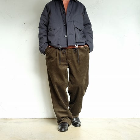 LAMOND(ラモンド)　  CORDUROY STANDARD WIDE PANTS