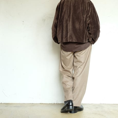 holk(ホーク)　　　 Kang Fu Pants  - lamb short beaver　　　Beige