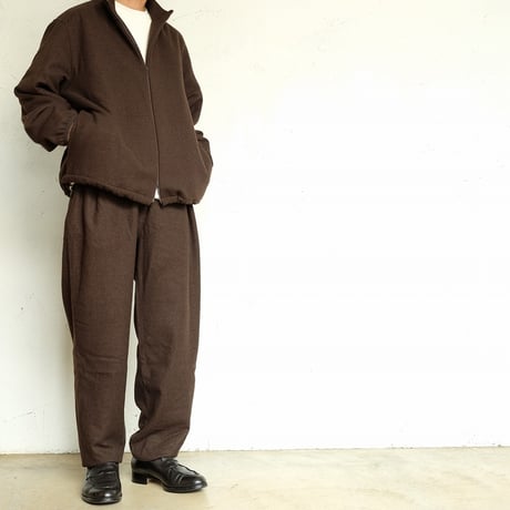 STILL BY HAND(スティルバイハンド)　　  Cashmere mixed high neck blouson   　　　BL04263