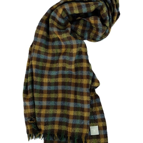 LOCALLY(ローカリー)　　　　Check Muffler 　　　　Brown/Green