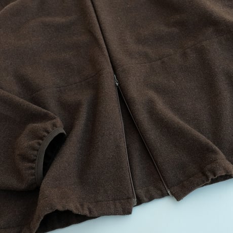 STILL BY HAND(スティルバイハンド)　　  Cashmere mixed high neck blouson   　　　BL04263