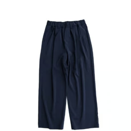 LAMOND(ラモンド)　　  TWILL TWIST PANTS　　　Navy