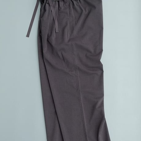 LAMOND(ラモンド)　　  TWILL TWIST PANTS　　　Charcoal