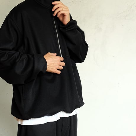 holk(ホーク)　　 half zip jacket - lamb short beave