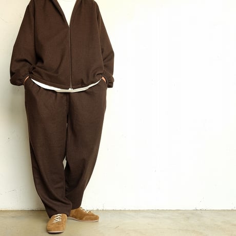 STILL BY HAND(スティルバイハンド)  　　Cashmere mixed easy pants　　　PT04263