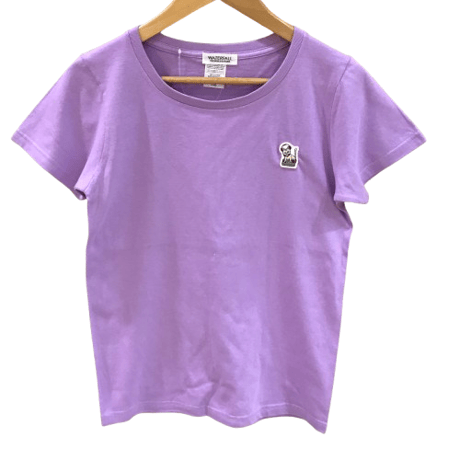 「 DJ猫ワッペンワンポイントTシャツ（※レディース）」ホワイト WM / WL 2026AW新商品 WATERFALL　WM / WL