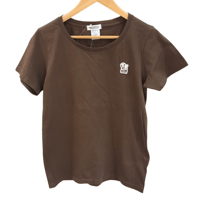 「 DJ猫ワッペンワンポイントTシャツ（※レディース）」ブラウン WM / WL 2026AW新商品 WATERFALL　WM / WL
