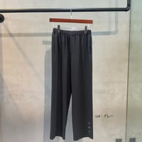 2603804シフォンテーパードパンツ