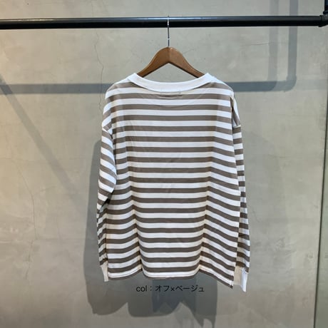 2407120 ⭐︎スワロボーダープルオーバー