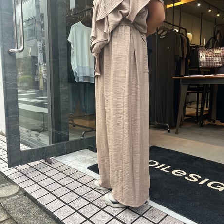2603808 サイドタックワイドパンツ