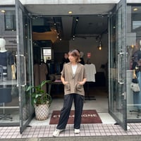 2603908 サイドスリット半袖JK