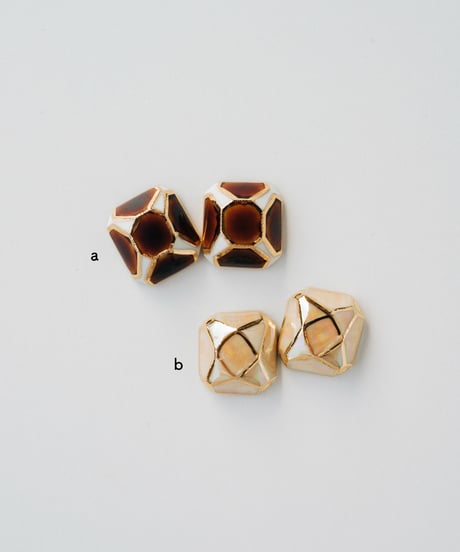 ランダムカットS【ピアス/イヤリング】a,b