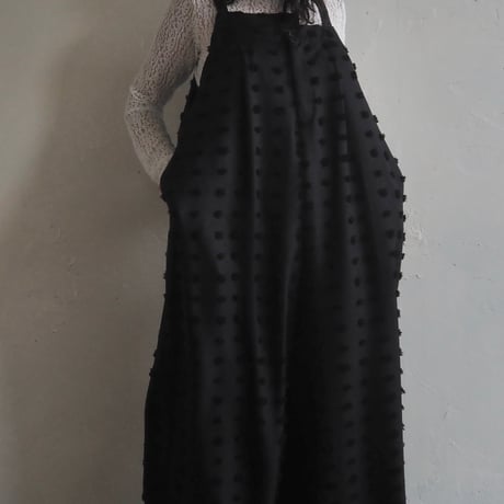 dotted dobby jumpsuit