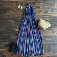 crew neck long rompers