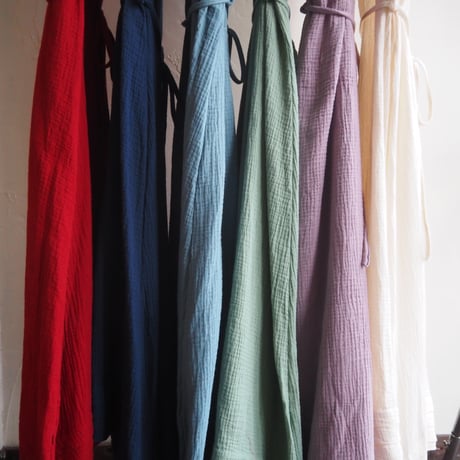 gaze cotton 2way dress