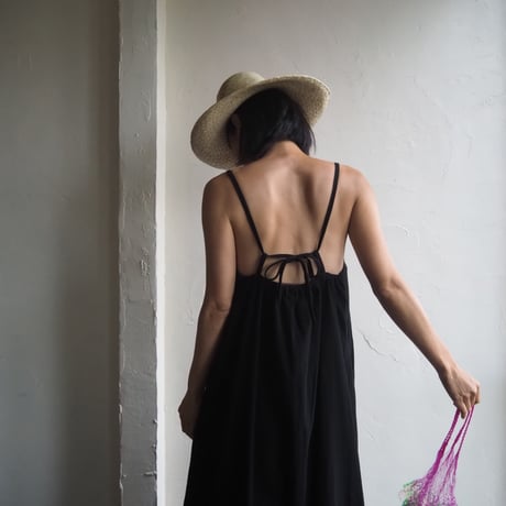 2way cotton simple dress