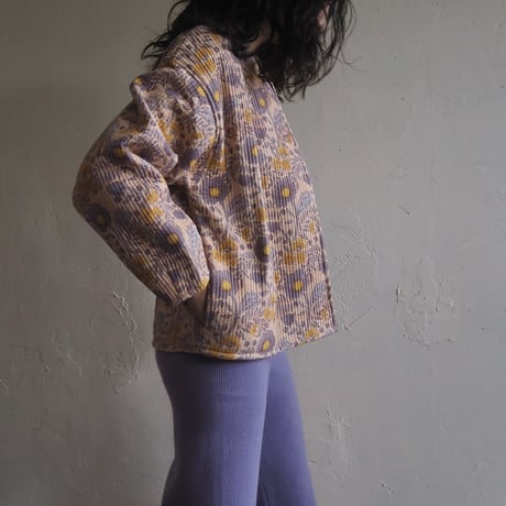 block printed quilting jacket