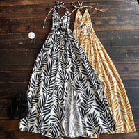 twist-front holder maxi dress