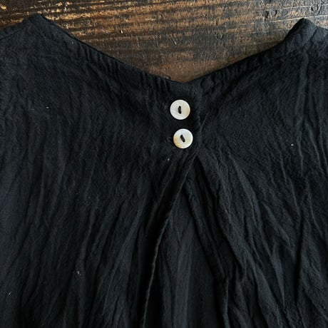 open back gauze tops