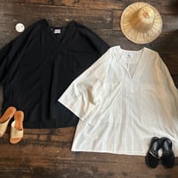 big pocket over size design tunic