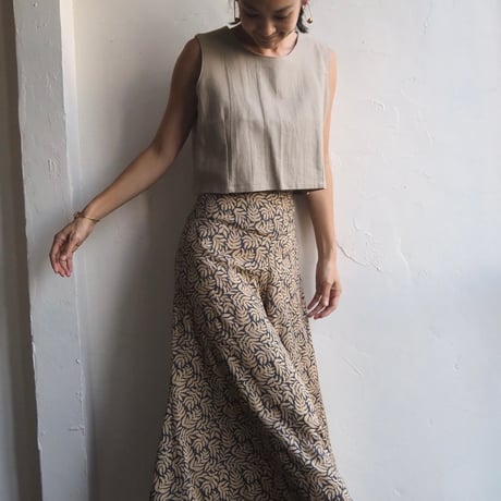 wide flare relax pants