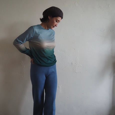 gradation sheer  tops