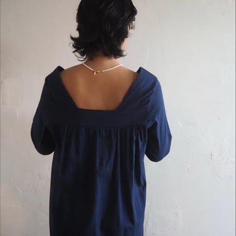 square neck flare dress