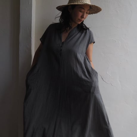 cotton guaze kaftan dress