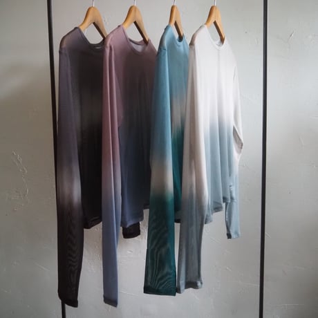 gradation sheer  tops