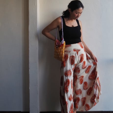 relax wide flare pants