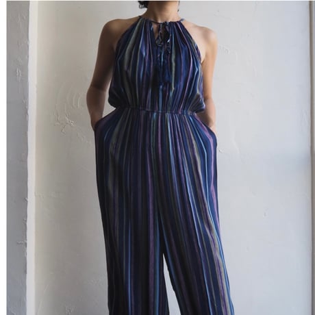 crew neck long rompers