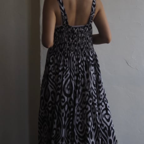 zig zag flare dress