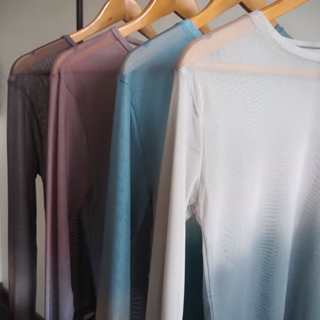 gradation sheer  tops