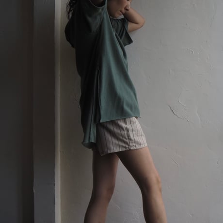 back slit tee tunic