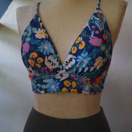 back cross bra & short pants bikini