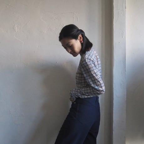 plaid sheer tops