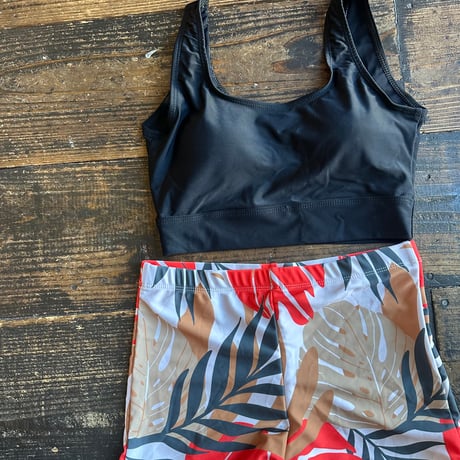 tanktop&short pants bikini