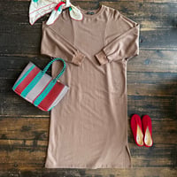dolman sweat dress