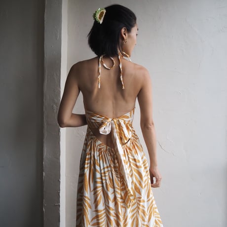 twist-front holder maxi dress