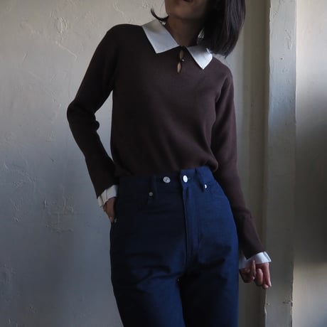 docking shirt knit tops