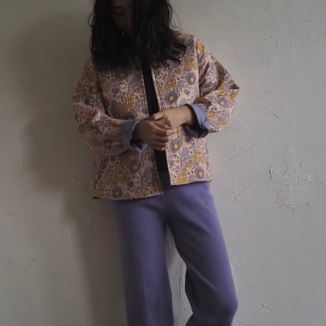 block printed quilting jacket
