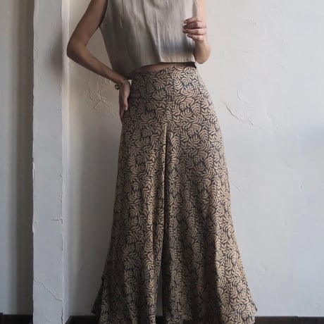 wide flare relax pants